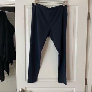 JJill size L NWOT Black Ankle Leggings